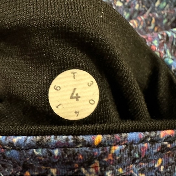 Lululemon Wunder Under Strive Mermaid Galaxy Splatter Luxtreme Leggings Sz 4 - Picture 12 of 13